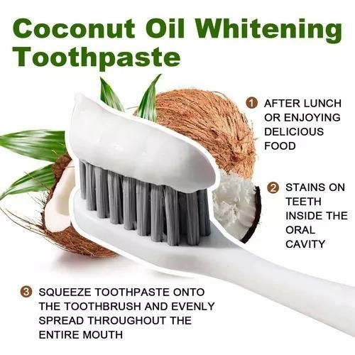 Coconut Oil Brightening Toothpaste  100 gm