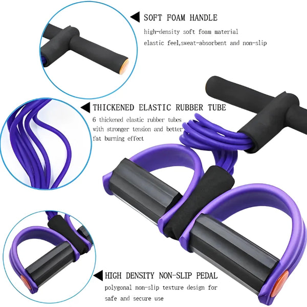 Home Fitness Elastic Band Kit